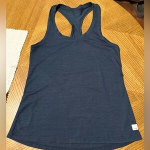 Vuori Black Racerback Tank Top Size S